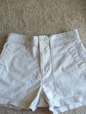 Madewell Khaki Utility Shorts Size 25